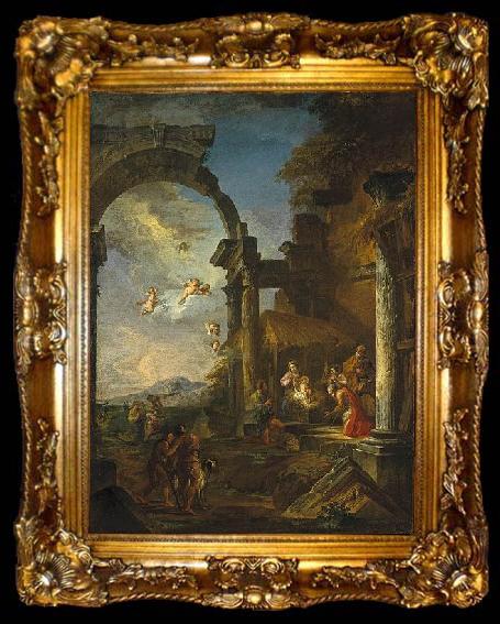 framed  Giovanni Paolo Panini Adoration of the Shepherds, ta009-2
